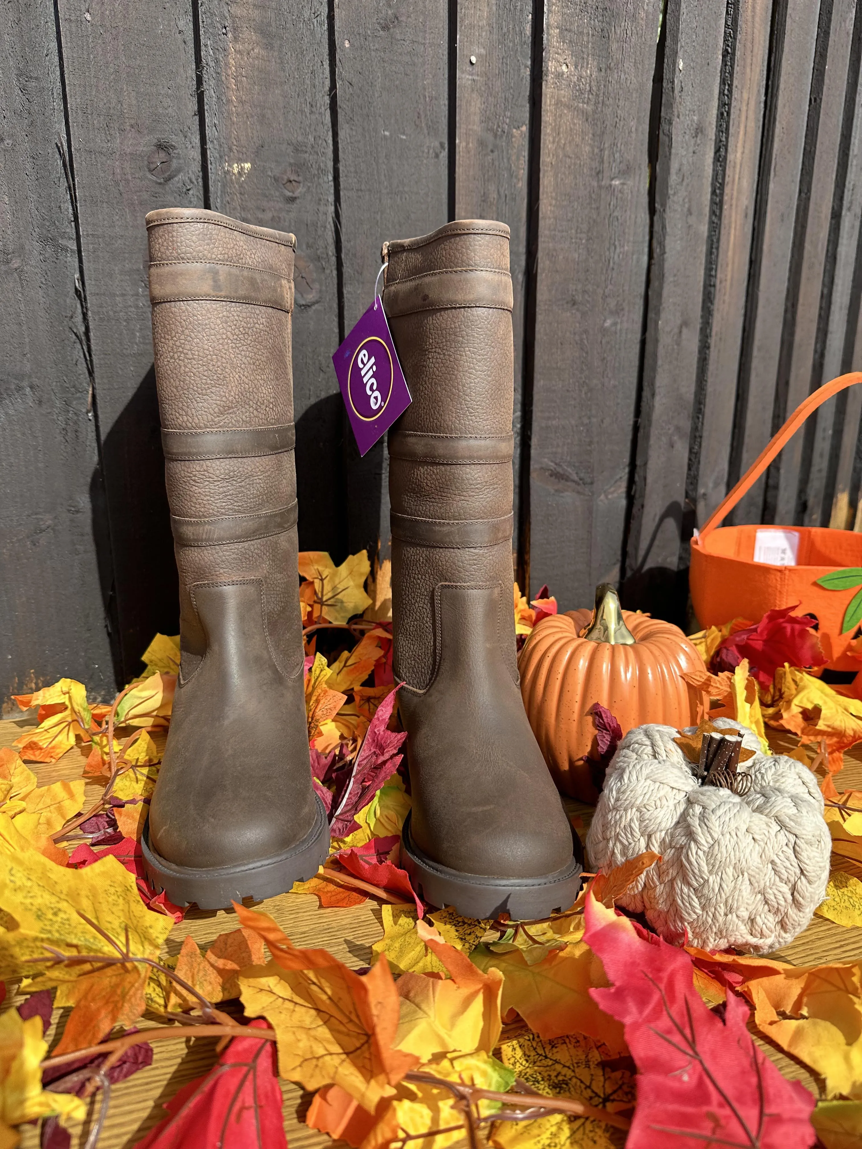 New Elico Brown Country Boots FREE POSTAGE ❤️