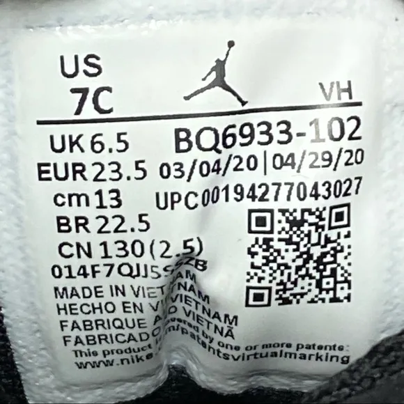Nike Air Jordan 1 Mid SE Toddler Blue Black