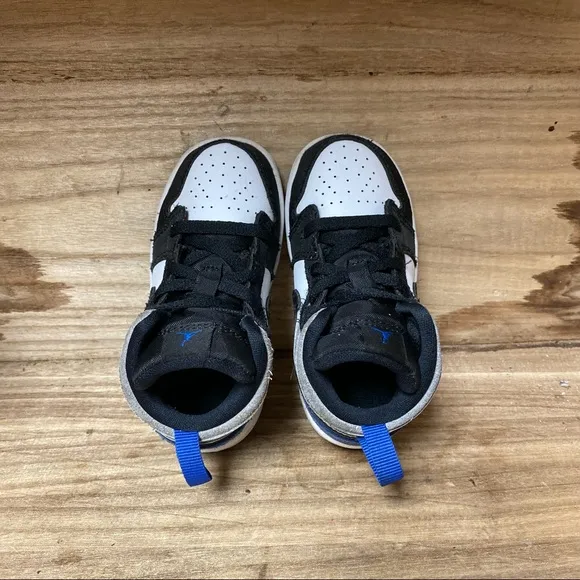 Nike Air Jordan 1 Mid SE Toddler Blue Black