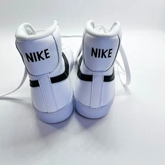 Nike Blazer Mid '77 Boy's Shoes Size 6.5 Y  High Top Black White CZ1055-100