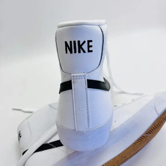 Nike Blazer Mid '77 Boy's Shoes Size 6.5 Y  High Top Black White CZ1055-100