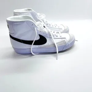 Nike Blazer Mid '77 Boy's Shoes Size 6.5 Y  High Top Black White CZ1055-100