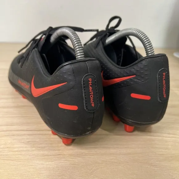 Nike Phantom GT Academy AG Soccer Cleats CK8456-060 Men's Size 7 Black Chile Red