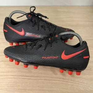 Nike Phantom GT Academy AG Soccer Cleats CK8456-060 Men's Size 7 Black Chile Red