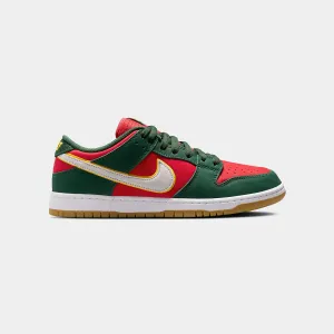 NIKE SB DUNK LOW PRO PREMIUM - FIR/WHITE-UNIVERSITY GOLD