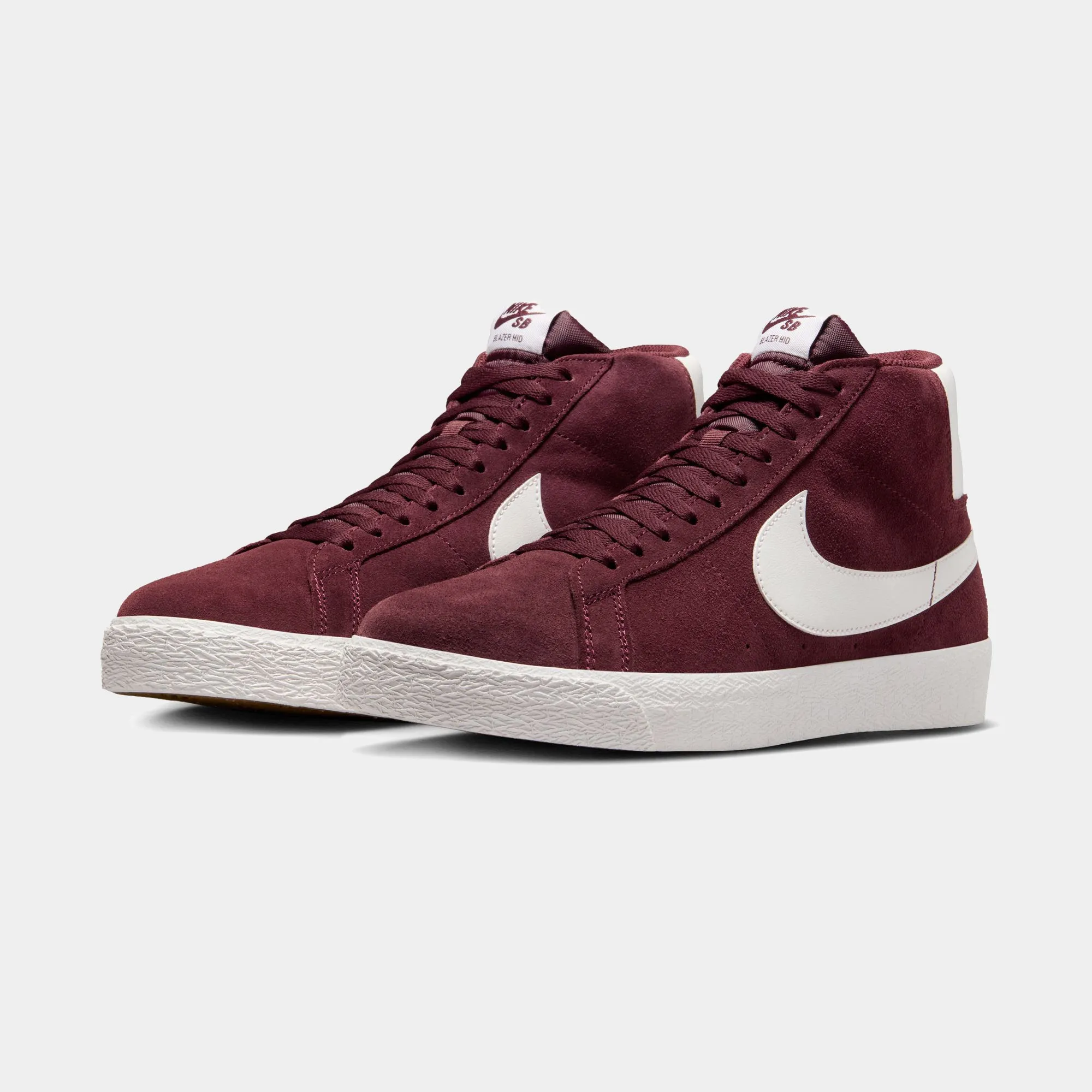 NIKE SB ZOOM BLAZER MID - BURGUNDY CRUSH/SUMMIT WHITE