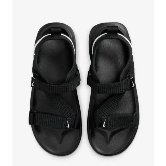 NIKE VISTA Sandals Slides DJ6606-001 Black/White Men's Size 13 New In Box