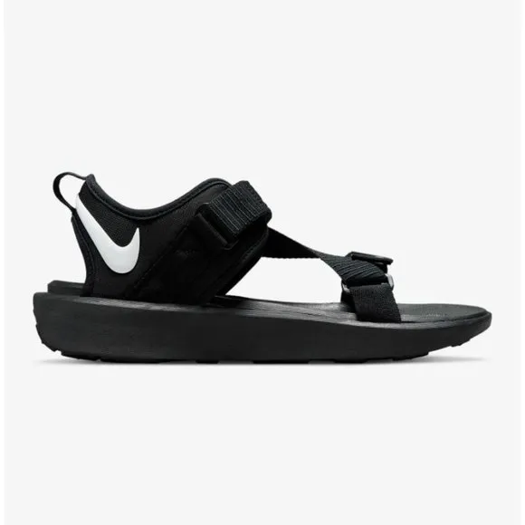 NIKE VISTA Sandals Slides DJ6606-001 Black/White Men's Size 13 New In Box