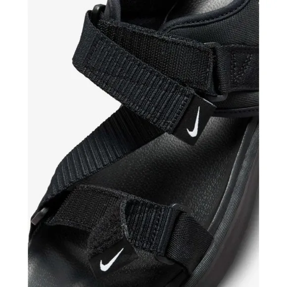 NIKE VISTA Sandals Slides DJ6606-001 Black/White Men's Size 13 New In Box
