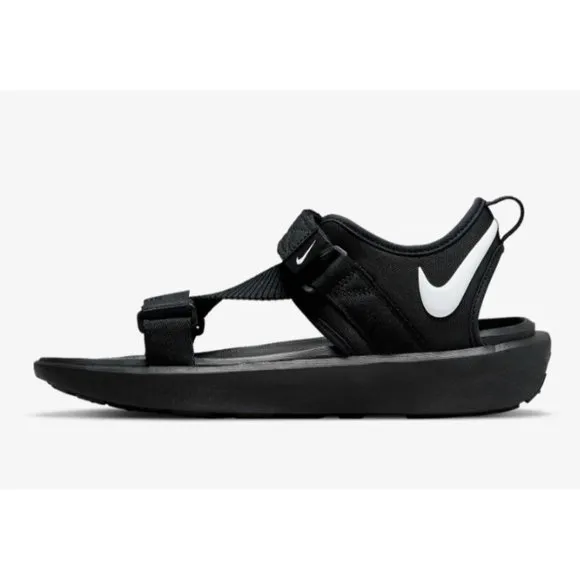 NIKE VISTA Sandals Slides DJ6606-001 Black/White Men's Size 13 New In Box