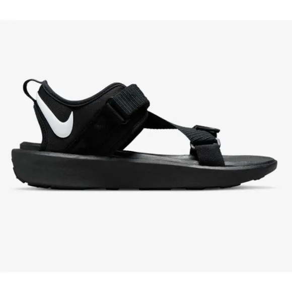 NIKE VISTA Sandals Slides DJ6606-001 Black/White Men's Size 13 New In Box