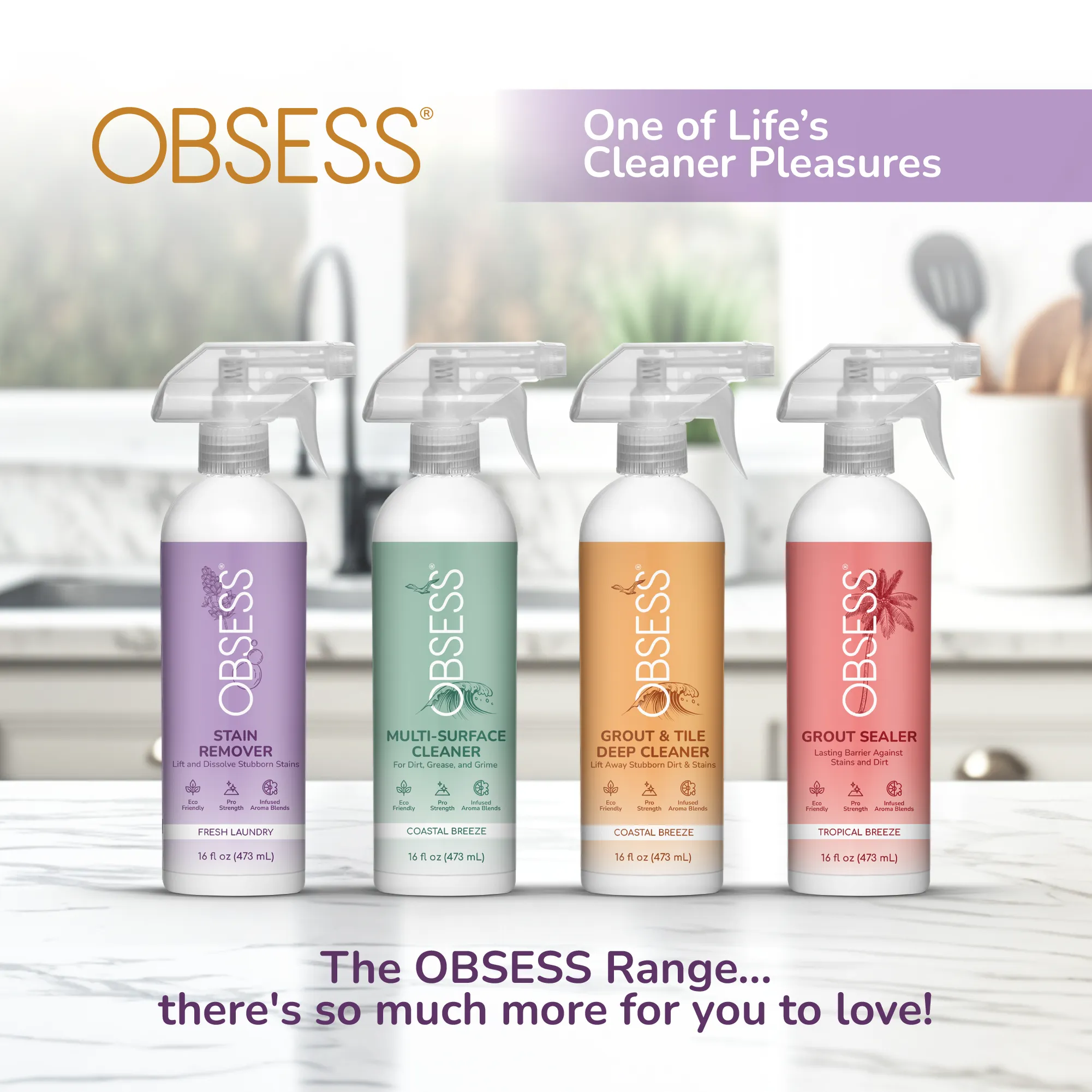 OBSESS Stain Remover - 16 oz
