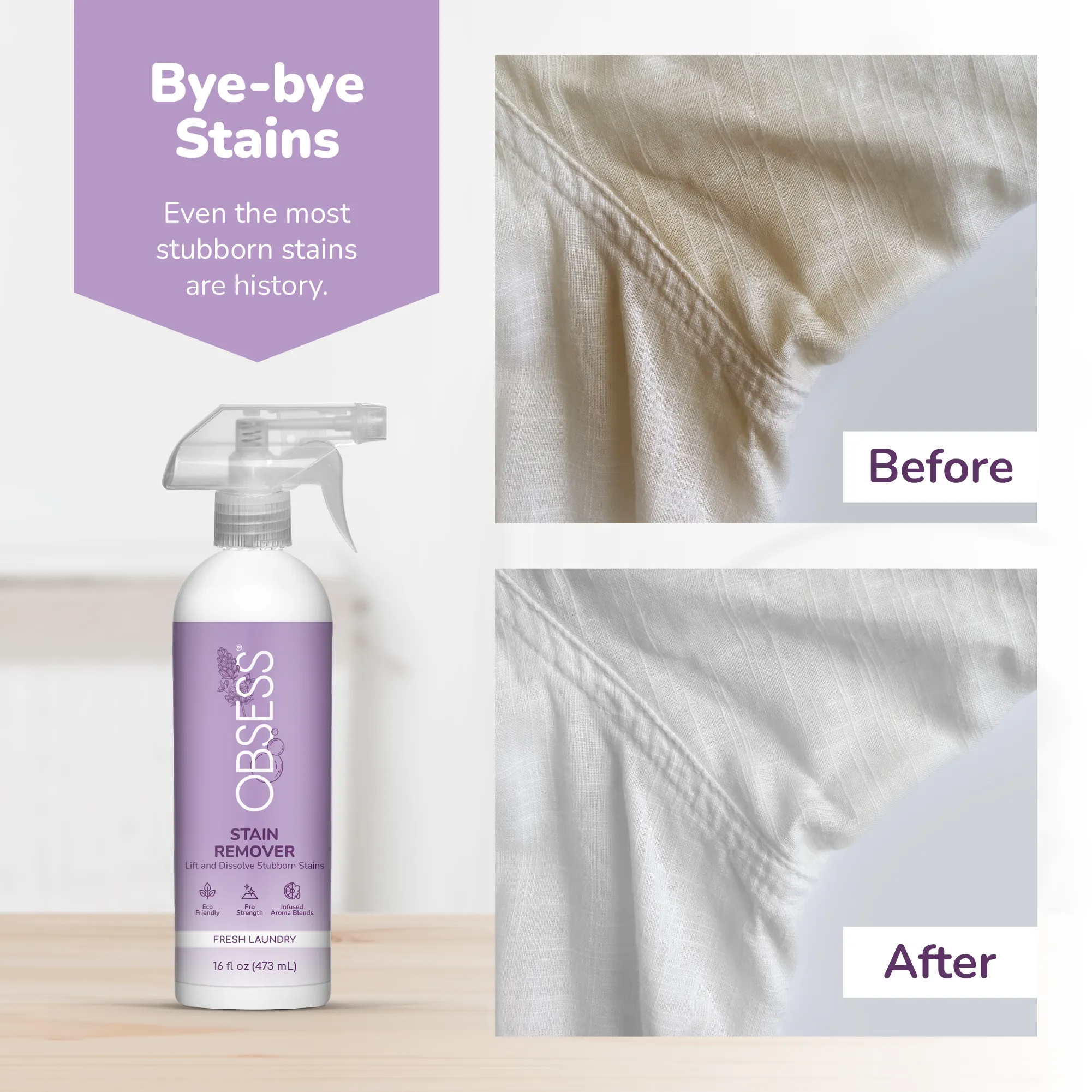 OBSESS Stain Remover - 16 oz