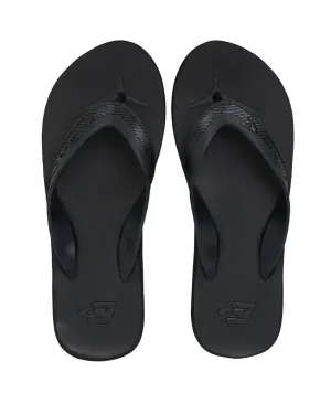 O'NEILL MEN'S CLEAN AND MEAN JANDALS Black