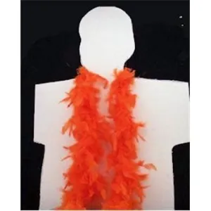 Orange Feather Boa