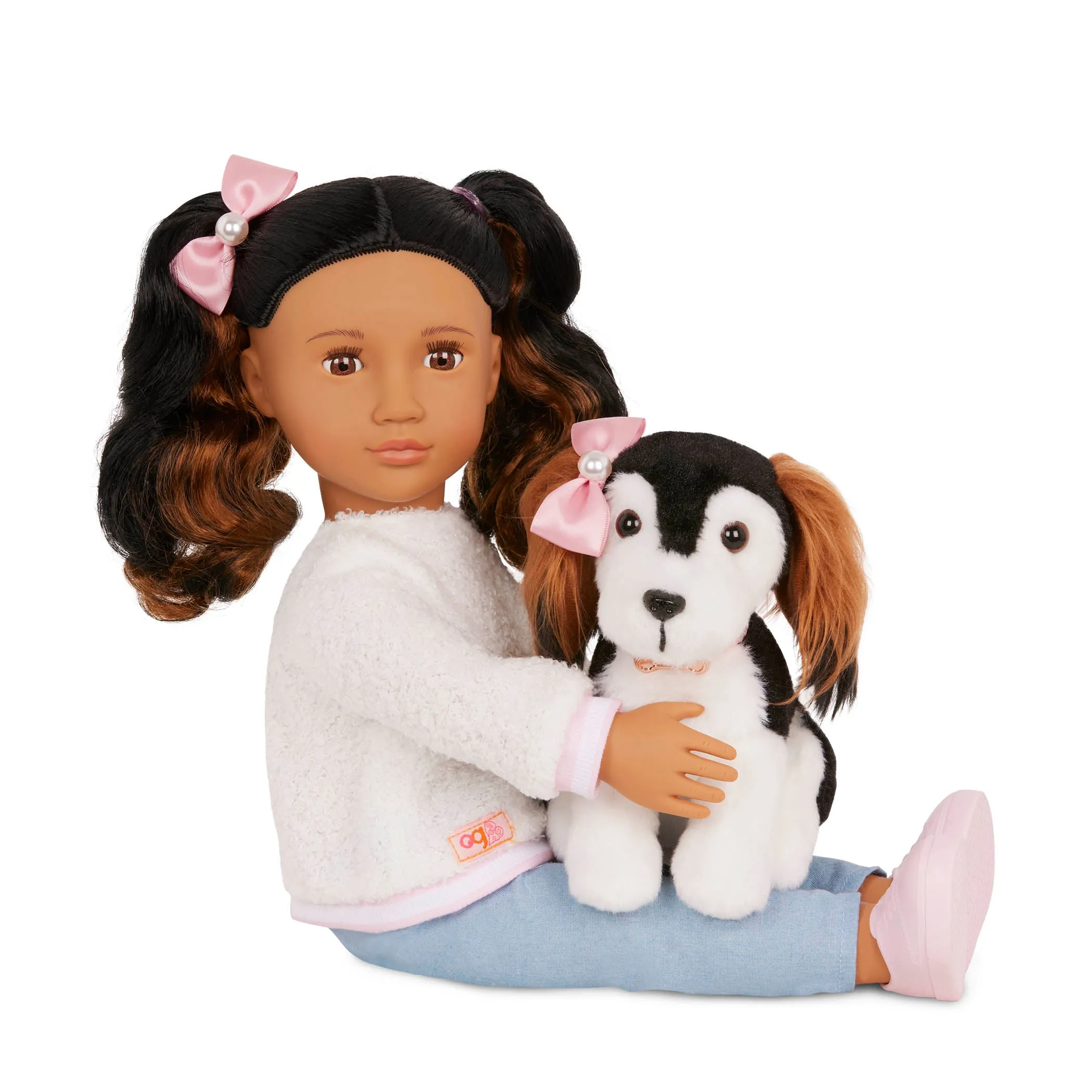 Our Generation 18" Doll with Pet - Natassia & Angel