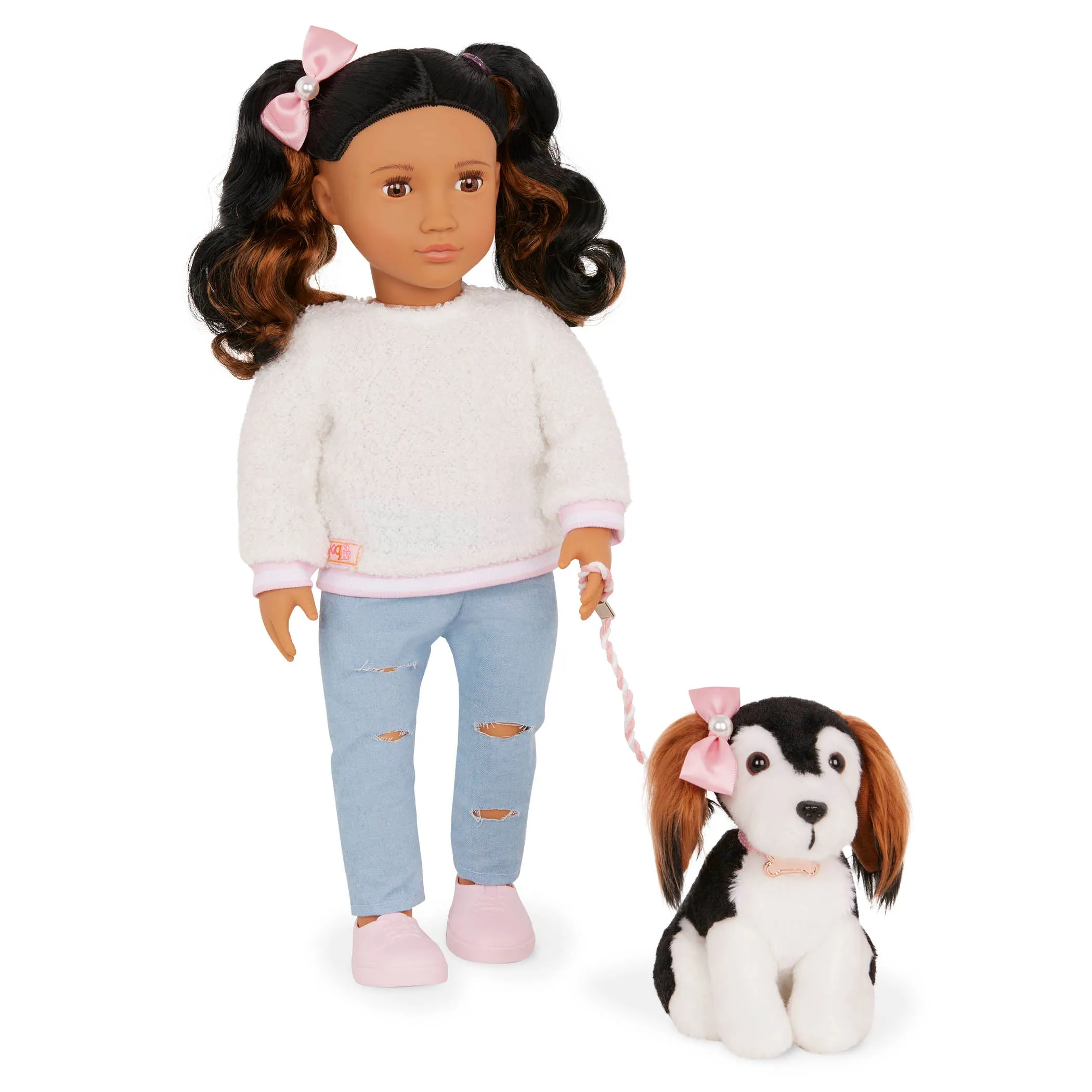 Our Generation 18" Doll with Pet - Natassia & Angel