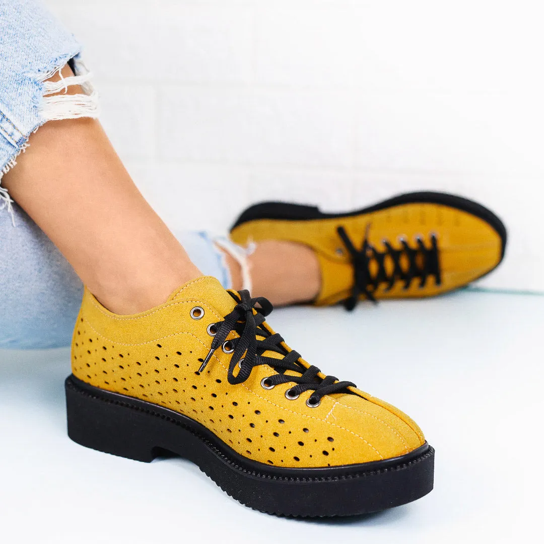 Pantofi casual Lyla - Yellow