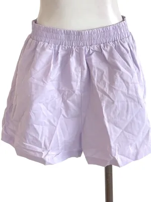 Pastel Purple Casual Shorts