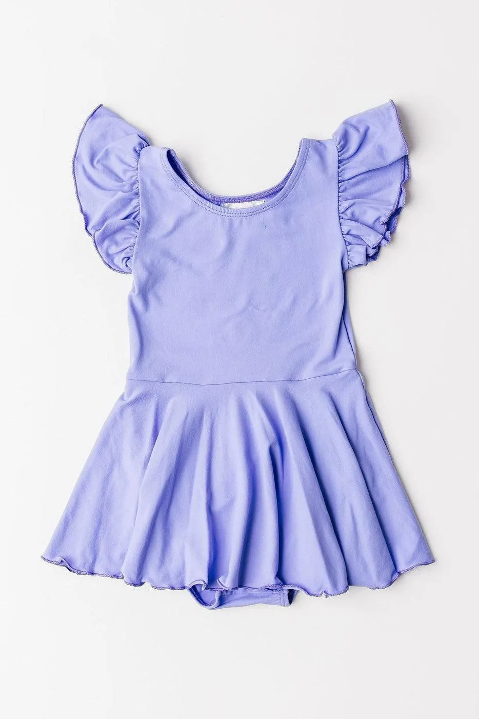 Periwinkle S/S Twirl Leotard