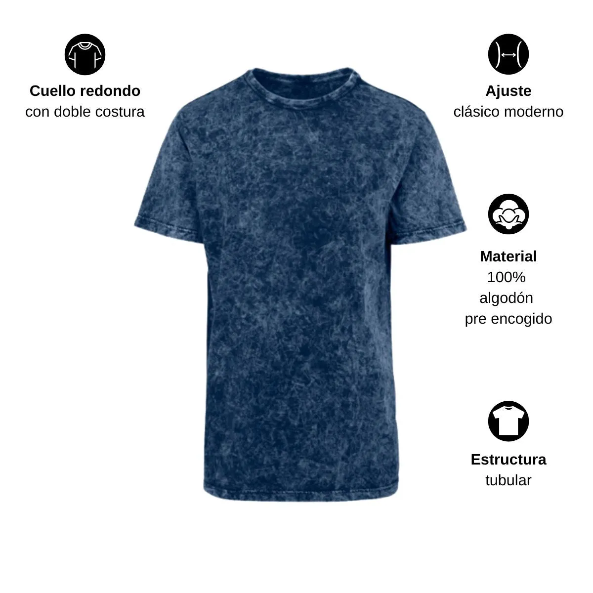 Playera Hombre M Wash JHK TSRMINERAL