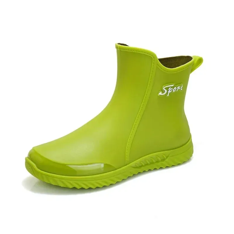 plush Rain Boots