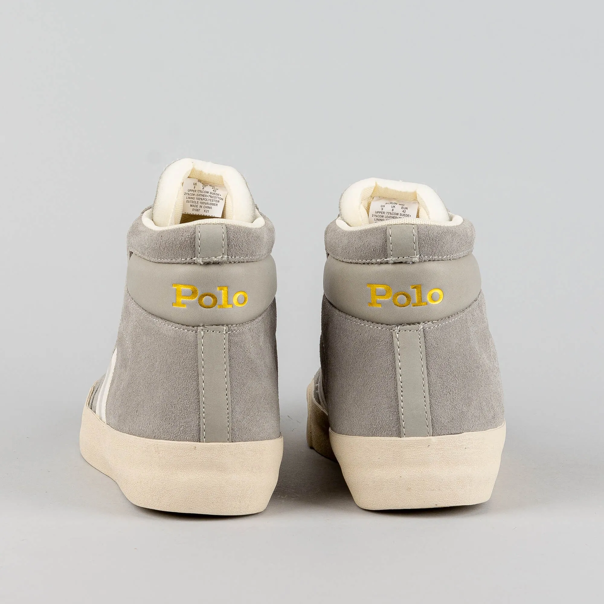 Polo Ralph Lauren Gervin Mid Soft Grey