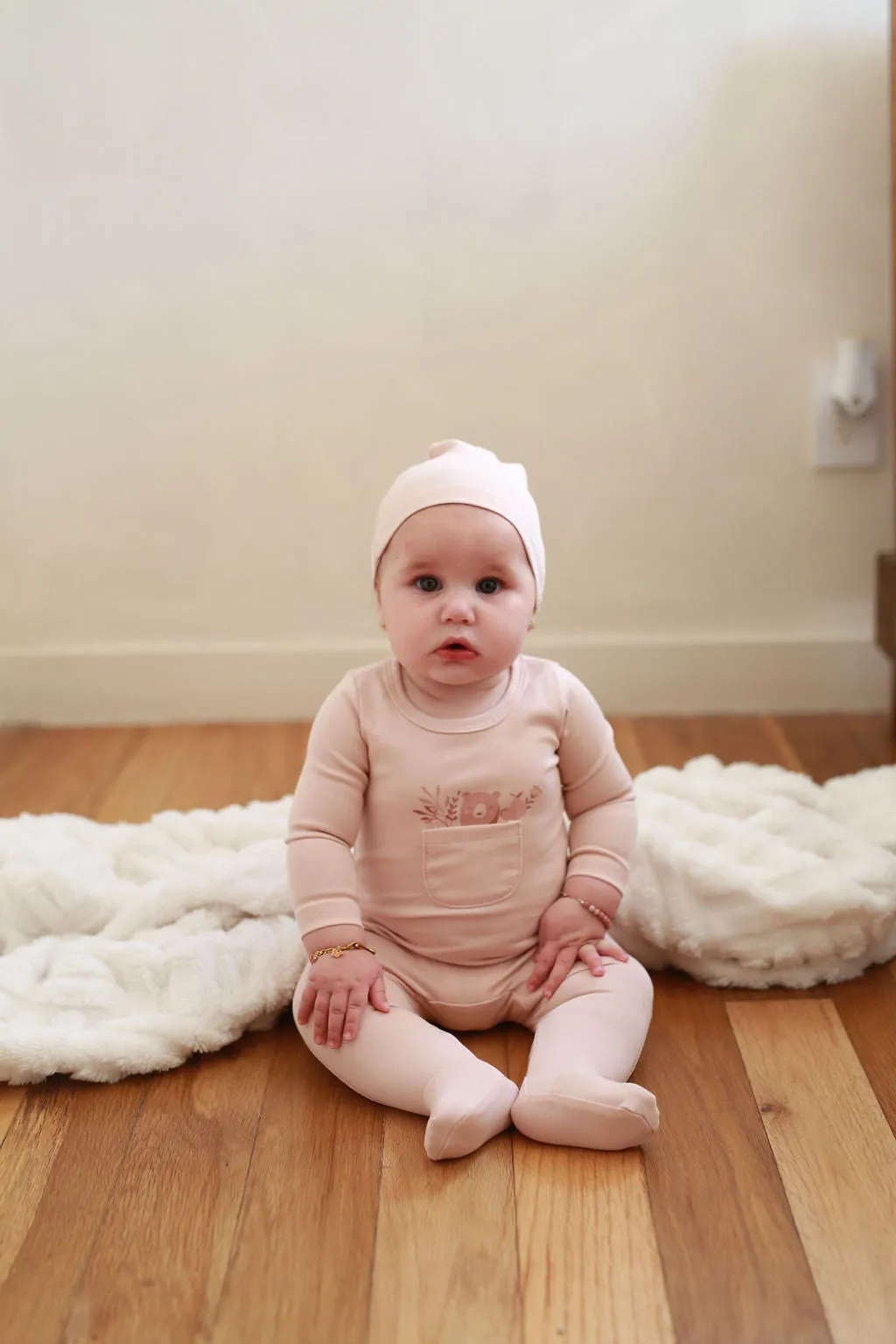 Pouf Ballet Slippers Footie