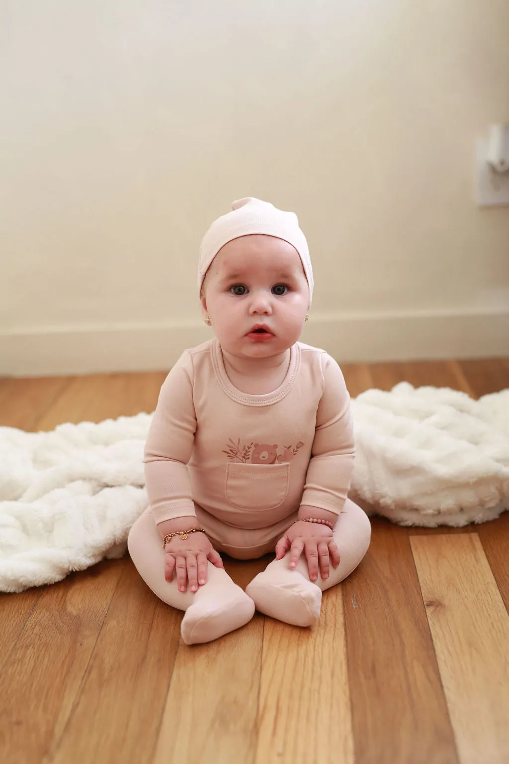 Pouf Ballet Slippers Footie