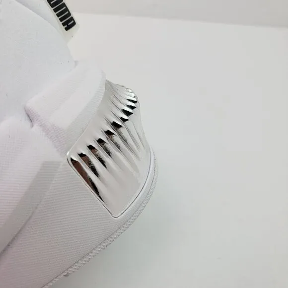 PUMA Provoke XT Untamed Mid Womens Size 5.5 White Silver Sneaker Shoes 194432-01