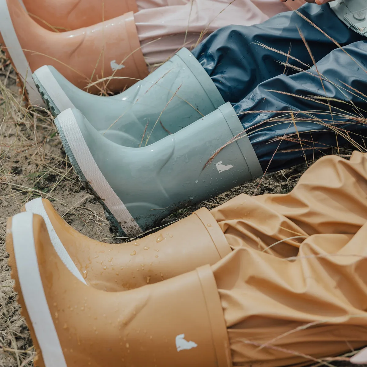 Rain Boots Moss