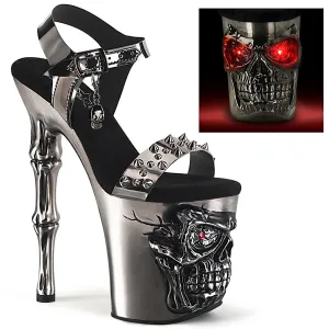RAPTURE-812-LT  Pewter TPU/Satin Pewter Chrome