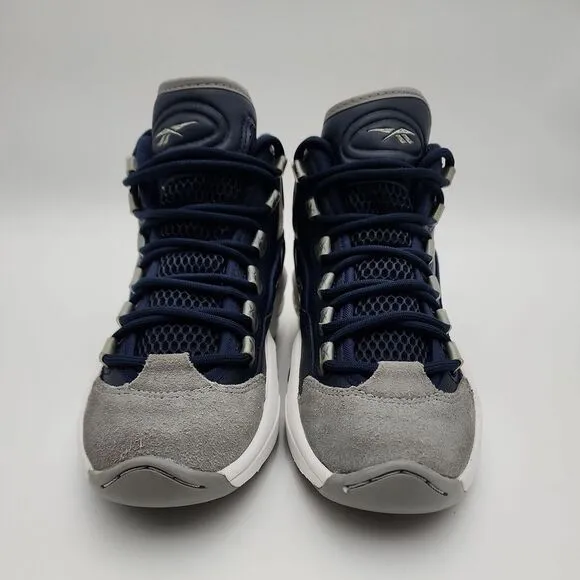 Reebok Question Mid Retro Georgetown‎ Iverson GS Size 5.5 FX1074 90s HOYAS Kids