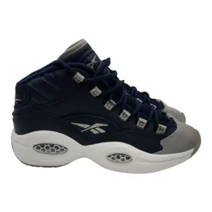 Reebok Question Mid Retro Georgetown‎ Iverson GS Size 5.5 FX1074 90s HOYAS Kids
