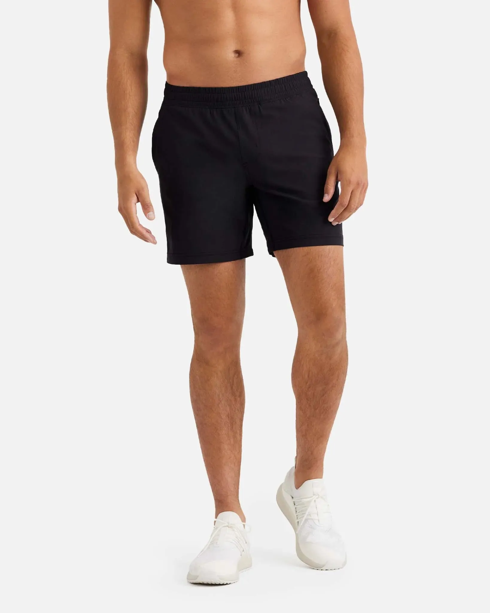 RHONE MAKO LINED  SHORT 7IN - BLACK