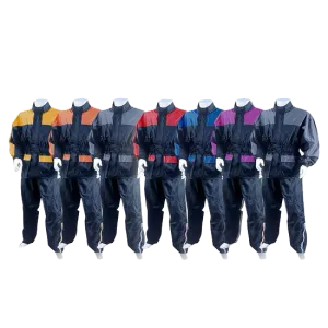 RS5031 Two Piece Motorcycle Rain Suit