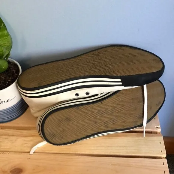 SeaVees Mid-Cut White Walls Sz 12