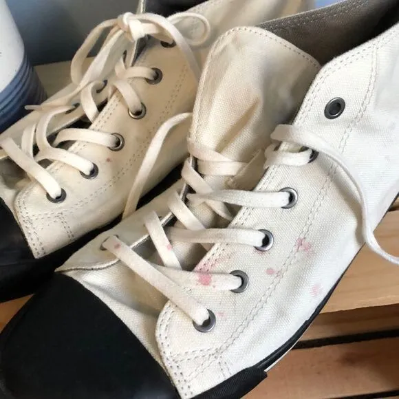 SeaVees Mid-Cut White Walls Sz 12