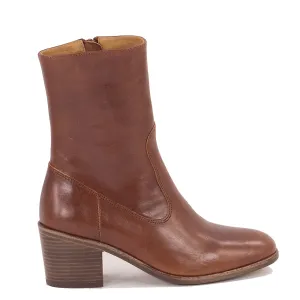 Sessun Ludd Boots Coffee Leather
