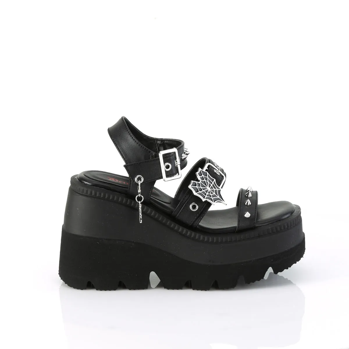 SHAKER-13  Black Vegan Leather