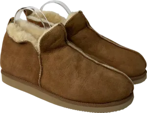 Shepherds Of Sweden Tan Sheepskin Slipper boots With Sole UK 6 EU 39 👠