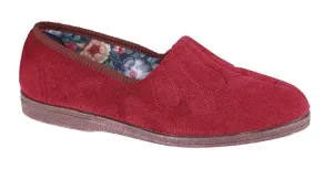 Sleepers LS722D Womens Fan Stitch Slipper