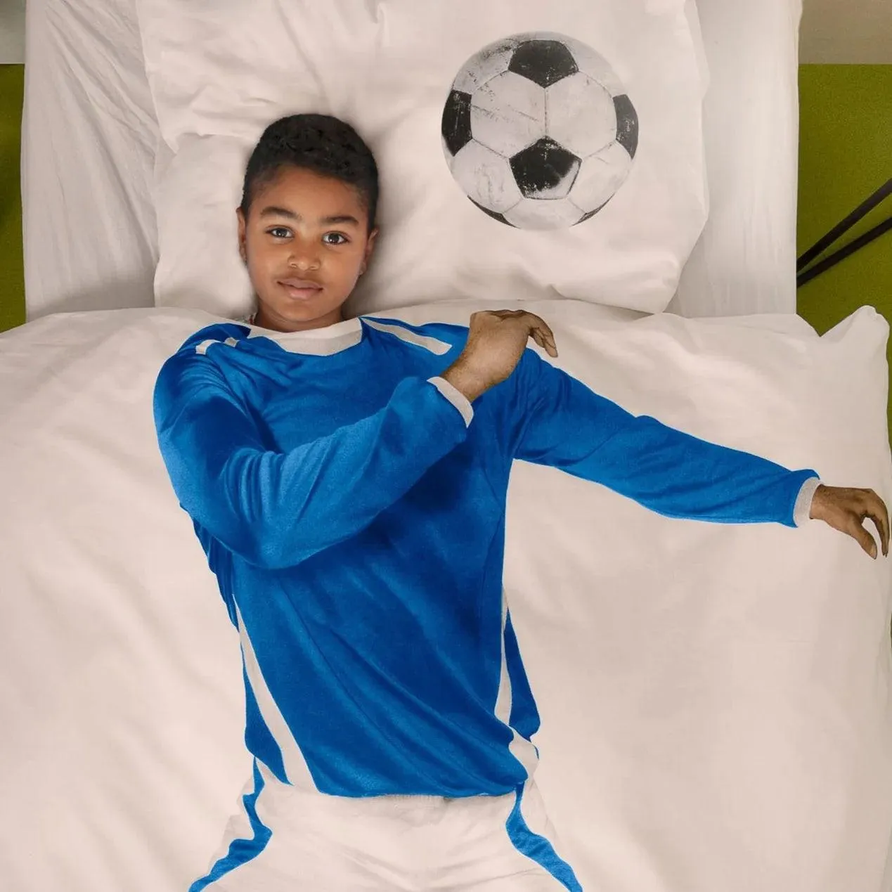Soccer Champ Blue dekbedovertrek DE