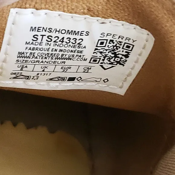 Sperry Top Sider x Brooks Brothers Boys SIZE 5 Kiltie Boat Shoes Brown STS24332