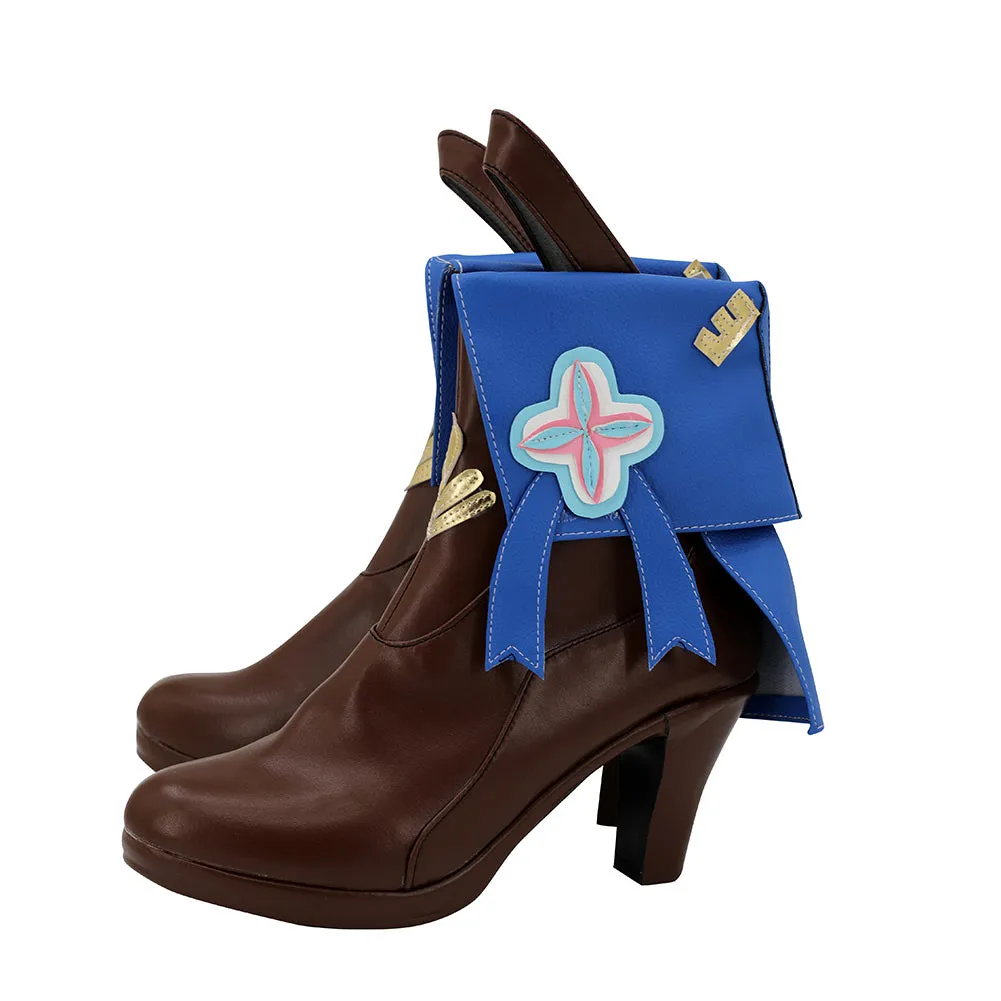 Star Rail March 7th Shoes Boots Halloween Costumes Accessory Made