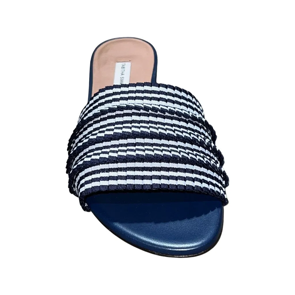 Tabitha Simmons Jodie Navy Satin