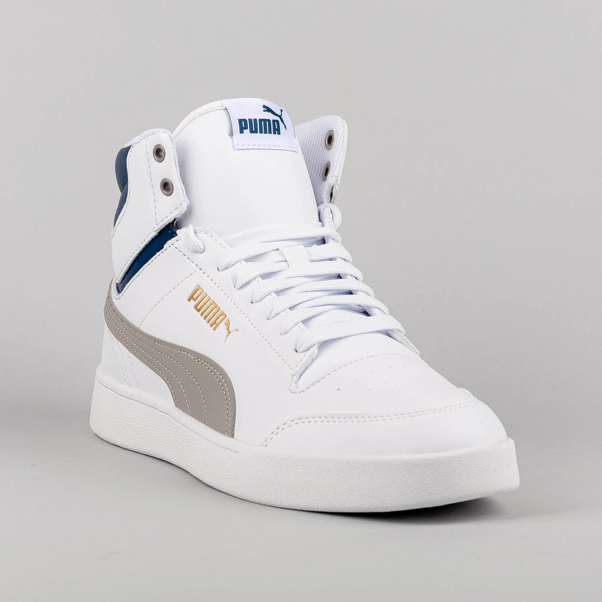 Tenisky Puma Shuffle Mid White/Grey/Blue/Gold
