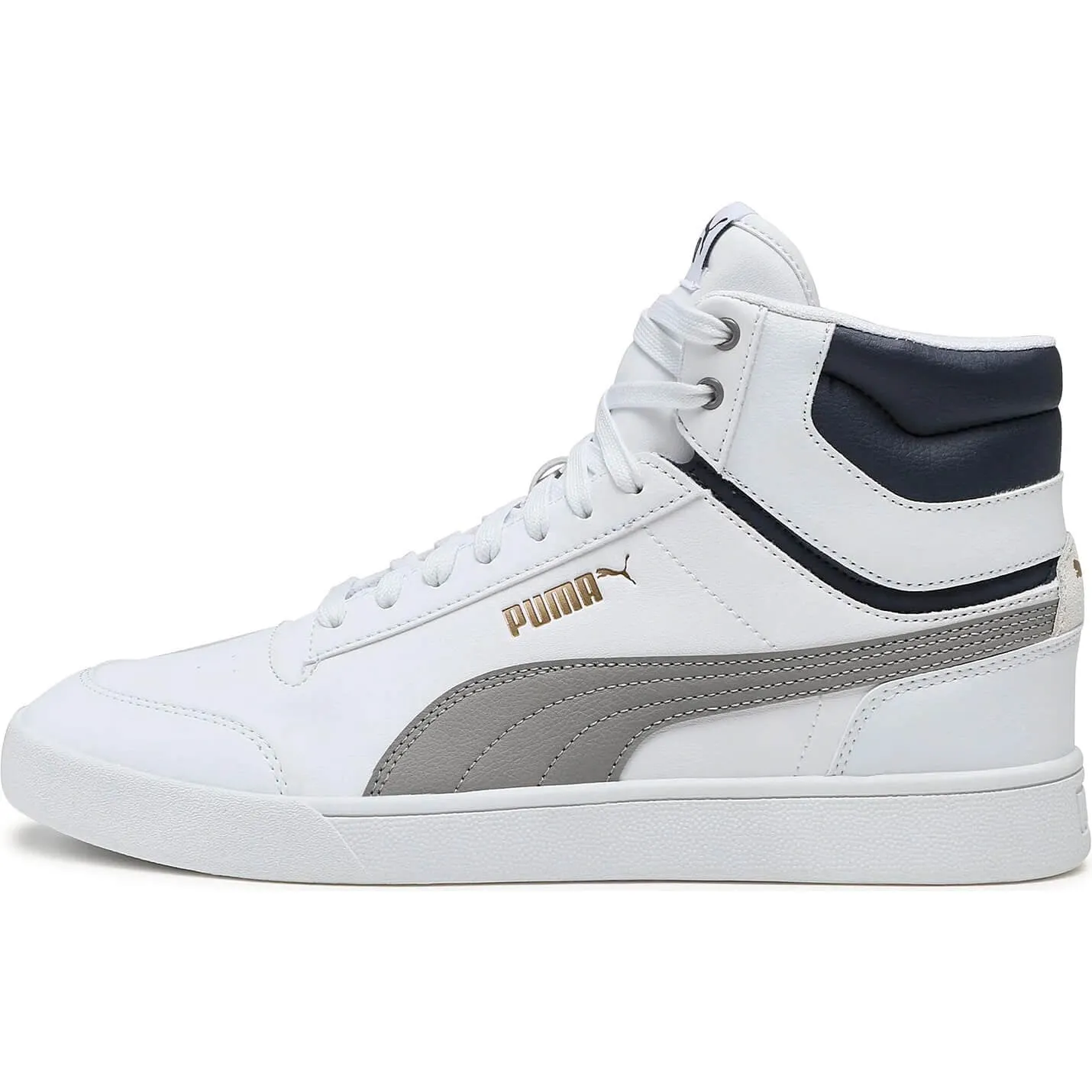 Tenisky Puma Shuffle Mid White/Grey/Blue/Gold