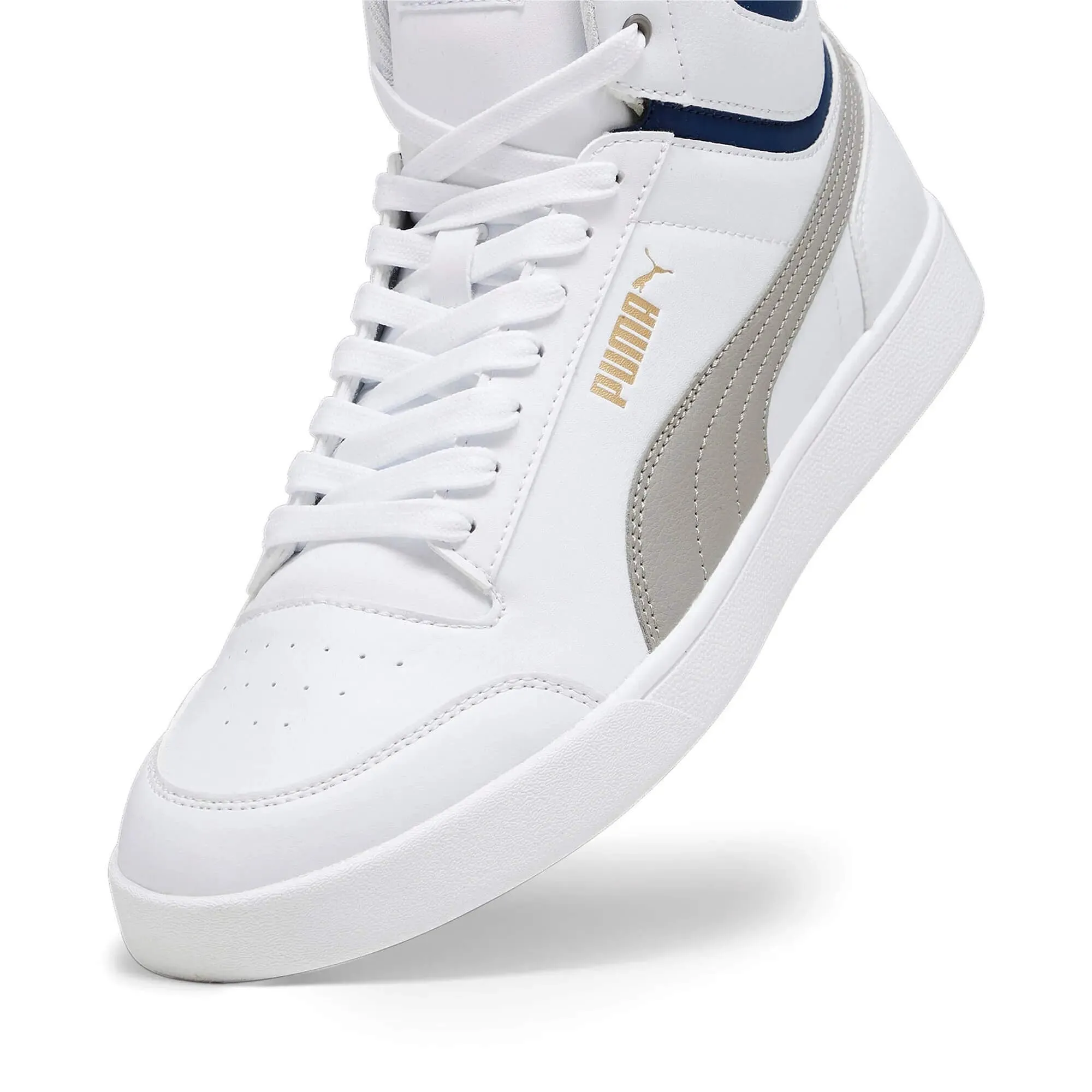 Tenisky Puma Shuffle Mid White/Grey/Blue/Gold