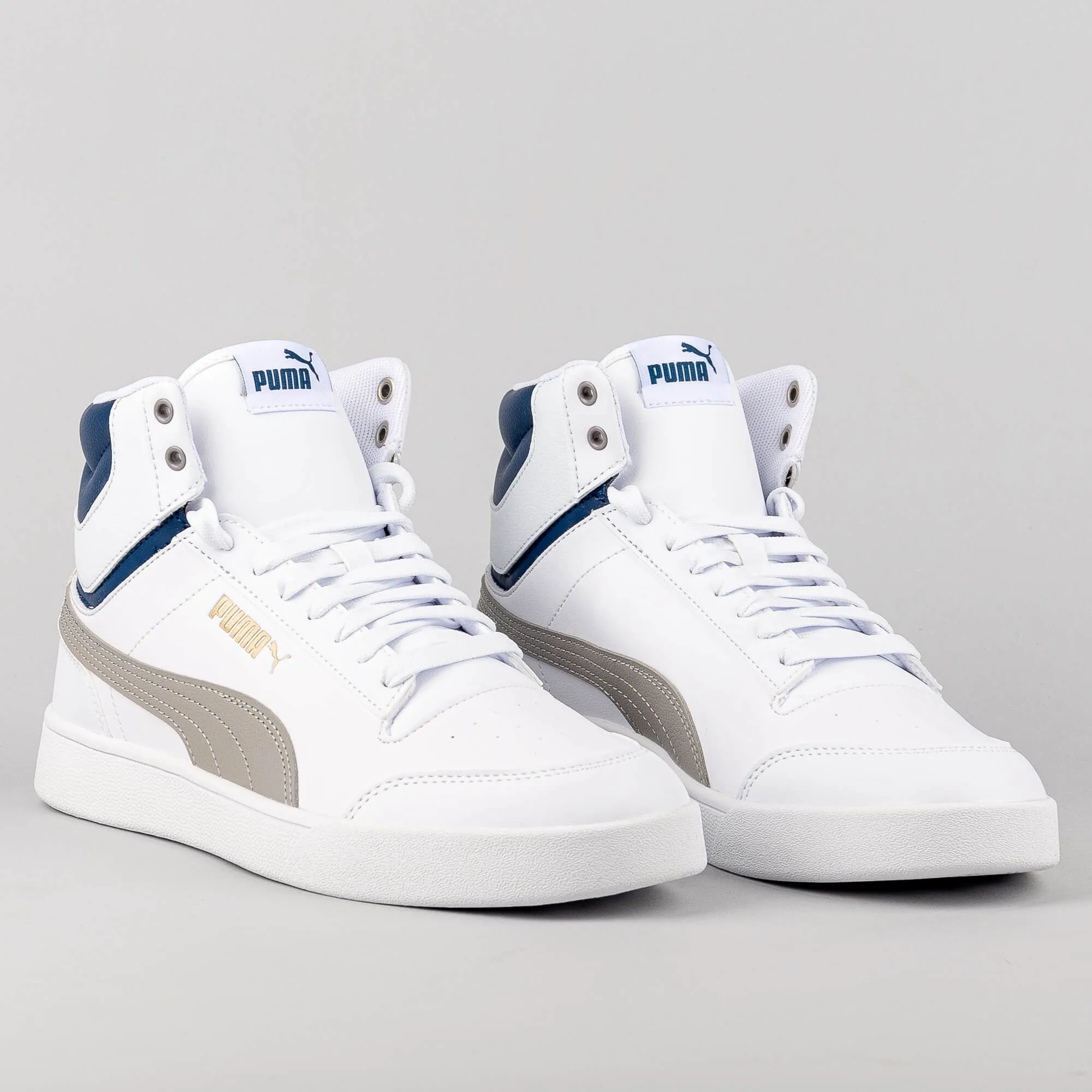 Tenisky Puma Shuffle Mid White/Grey/Blue/Gold